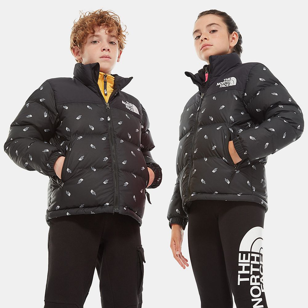 The North Face Jackets Youth Australia - The North Face 1996 Retro Black (DSF-681947)